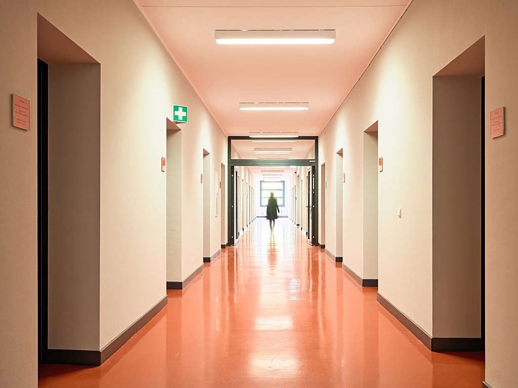 Flur im Behördenzentrum Eberswalde Flur im Behördenzentrum Eberswalde