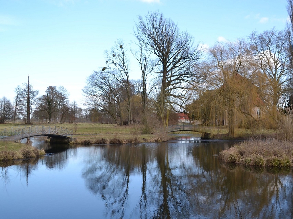 Lenne-Park Criewen im Februar 2017