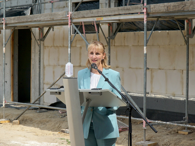 Richtfest für das neue Gebäude der Polizeiinspektion am Flughafen Berlin Brandenburg