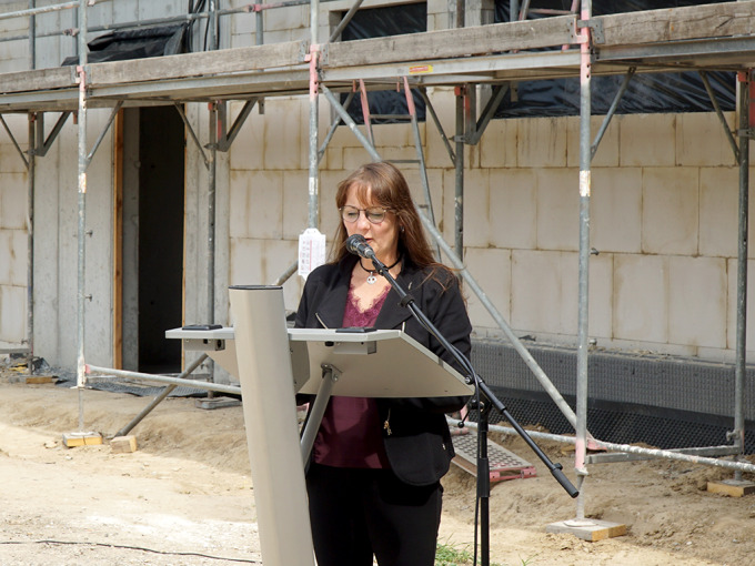 Richtfest für das neue Gebäude der Polizeiinspektion am Flughafen Berlin Brandenburg