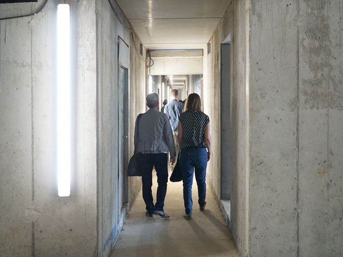 Richtfest für das neue Gebäude der Polizeiinspektion am Flughafen Berlin Brandenburg